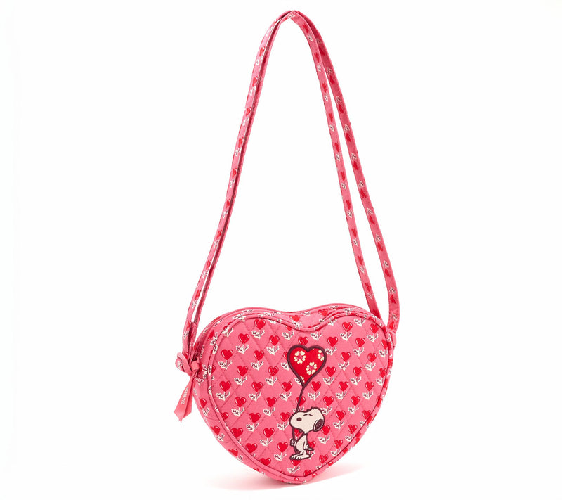 Vera Bradley Peanuts Verona Heart Crossbody — Main view
