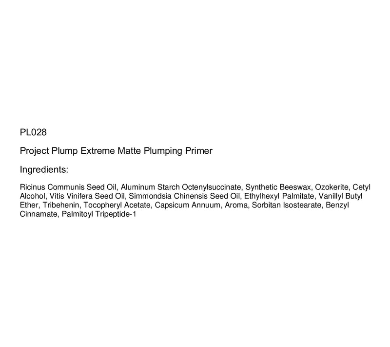 Project Plump Extreme Matte Plumping Primer — View 2