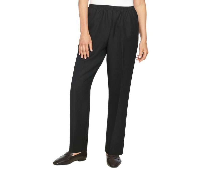 Alfred Dunner Petite Pull-On Straight-Leg ShortPants — Main view