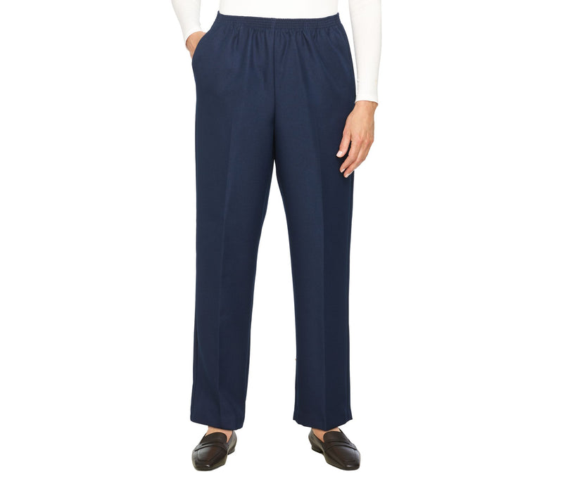 Alfred Dunner Petite Pull-On Straight-Leg ShortPants — View 18