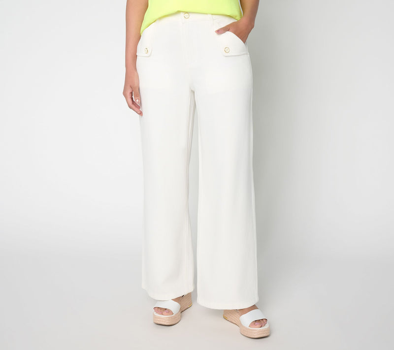 Flowee by Aimee Kestenberg Regular Jeans with Back Elastic Waist — View 14