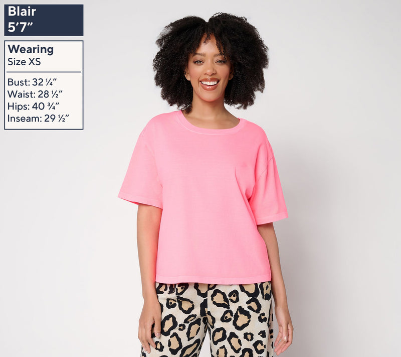 Revive by Aimee Kestenberg Dropped Shoulder Tee — View 3