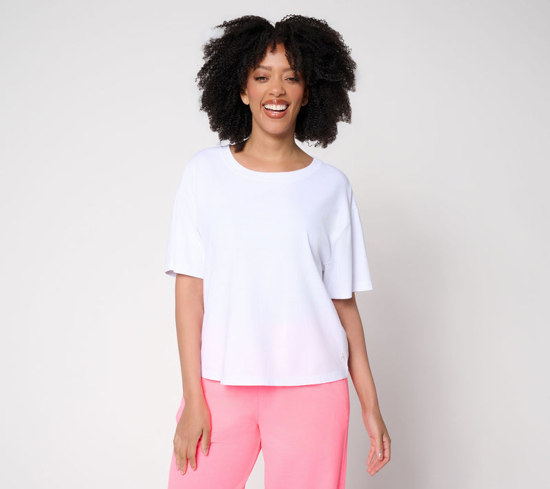 Revive by Aimee Kestenberg Dropped Shoulder Tee — View 14