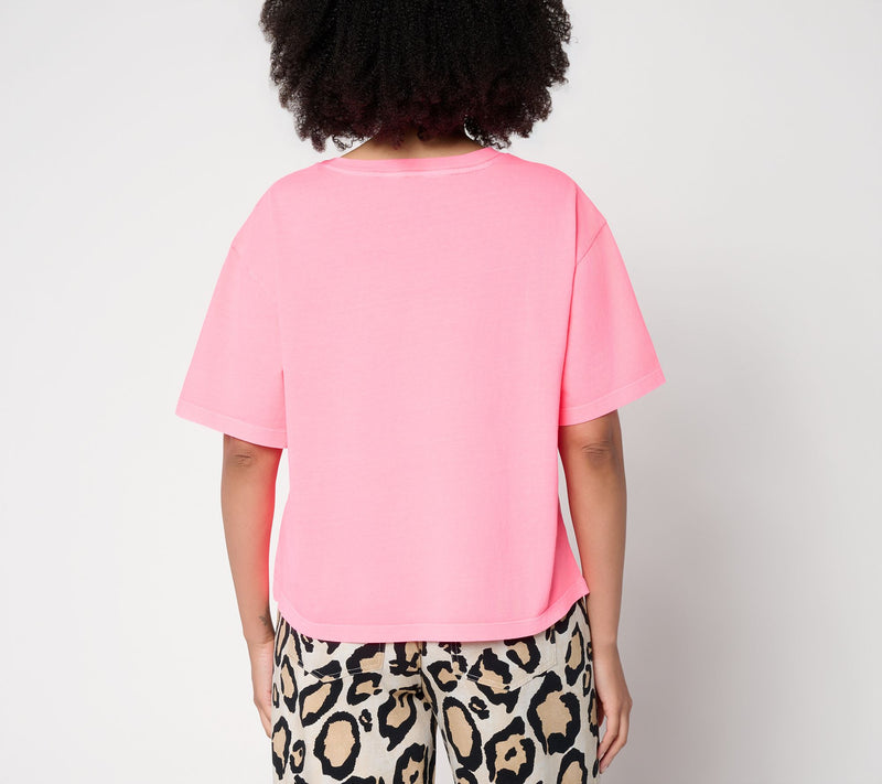 Revive by Aimee Kestenberg Dropped Shoulder Tee — View 4