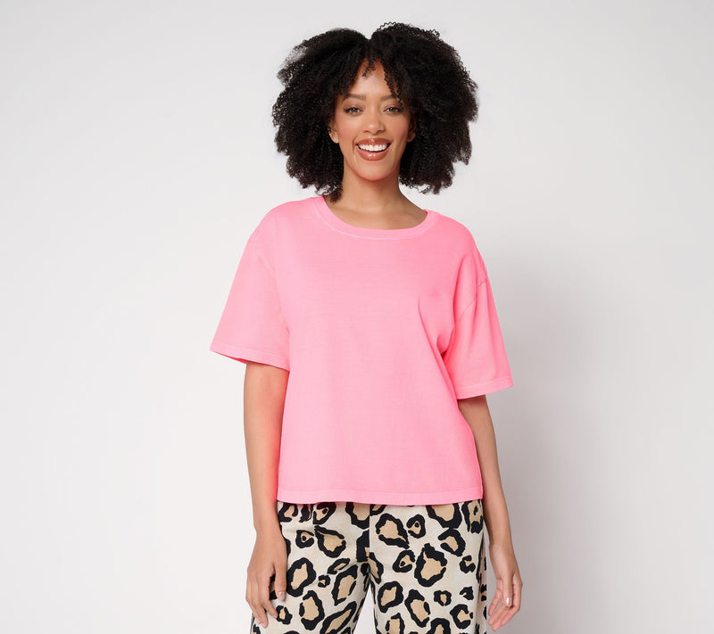 Revive by Aimee Kestenberg Dropped Shoulder Tee — View 16