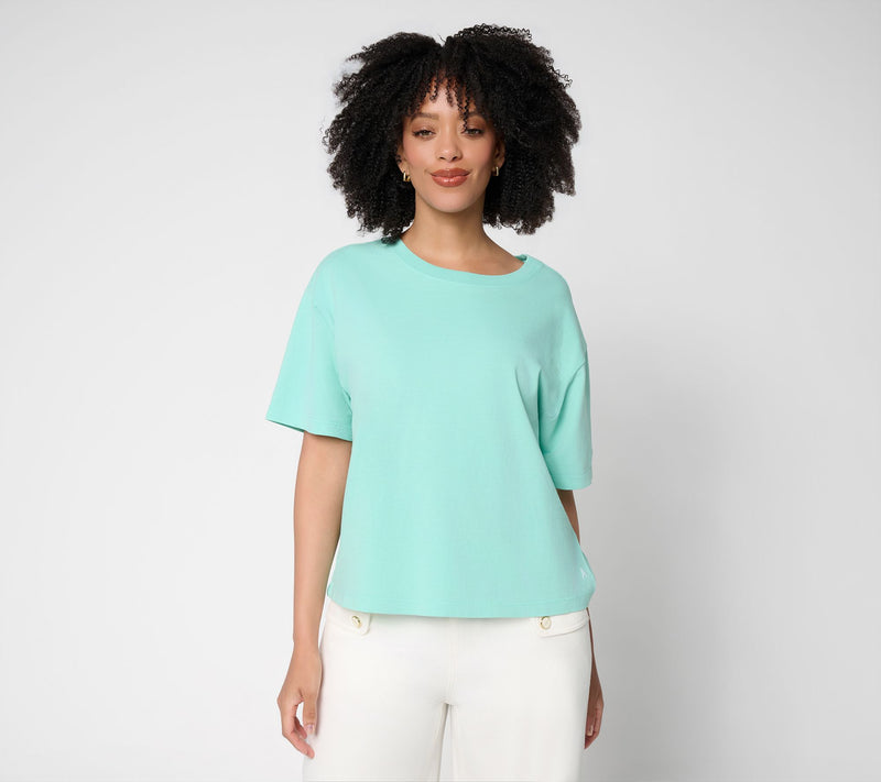 Revive by Aimee Kestenberg Dropped Shoulder Tee — View 17