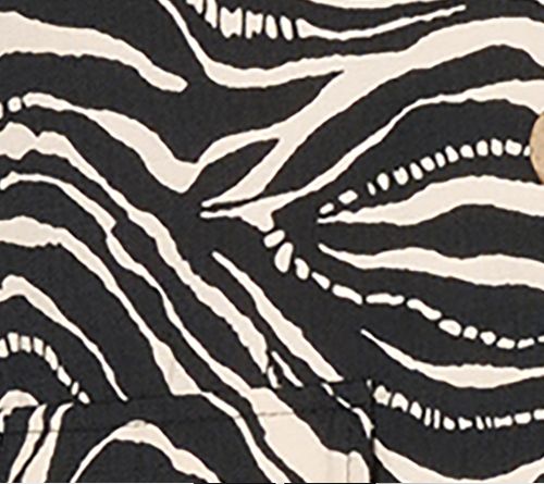 Dennis Basso Regular Woven Lino Printed Safari Jacket — View 9