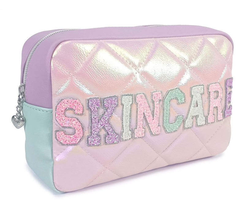 OMG Accessories Quilted Cosmetic Pouch — View 8