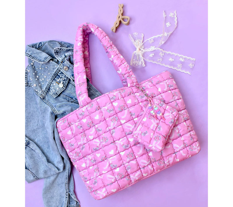 OMG Accessories Scrunch Tote with Coin Purse — View 8