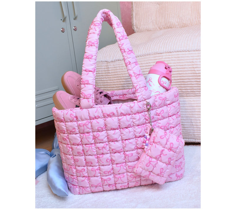 OMG Accessories Scrunch Tote with Coin Purse — View 6
