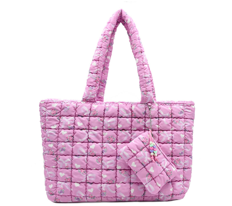 OMG Accessories Scrunch Tote with Coin Purse — View 18