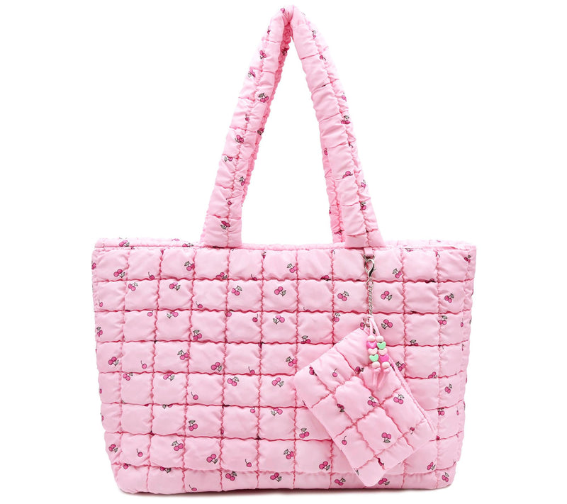 OMG Accessories Scrunch Tote with Coin Purse — View 19