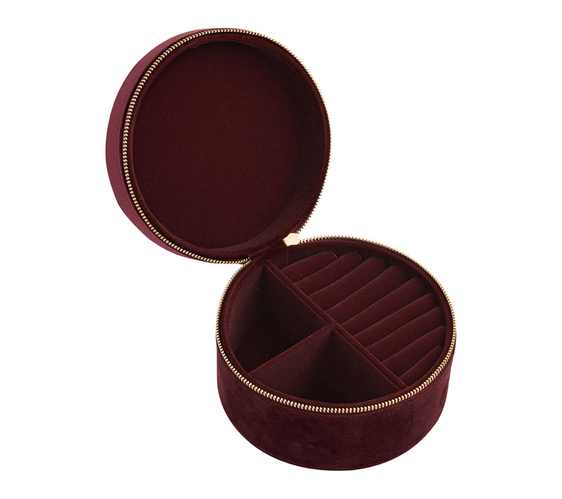 Fable England Chloe Hedgehog Velvet Jewelry Box — View 5