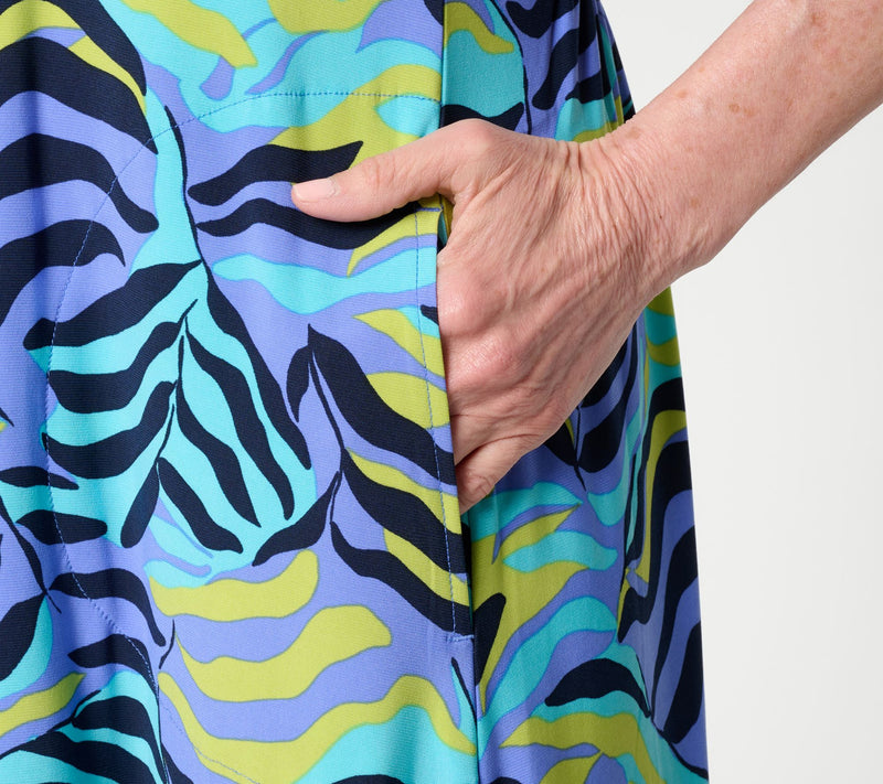 Attitudes by Renee Tall Como Jersey Illusion Waist Maxi Dress — View 11
