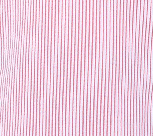 Liberty Belles by Kim Gravel Seersucker Ruffle Sleeve Mini Stripe Top — View 8