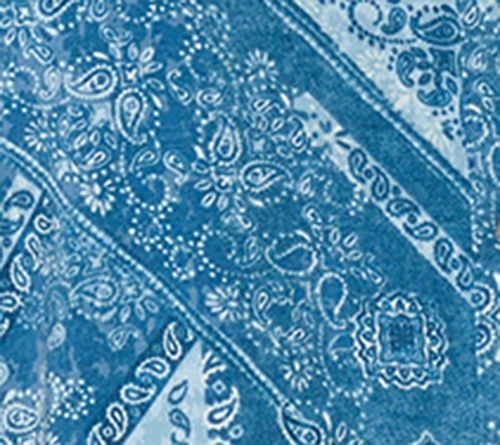 Susan Graver Weekend Printed Rayon Allure Knit Button Front Top — View 2
