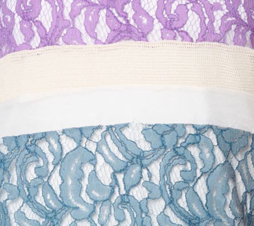 Susan Graver Mixed Media Novelty Lace and Crochet Tank Top — View 6
