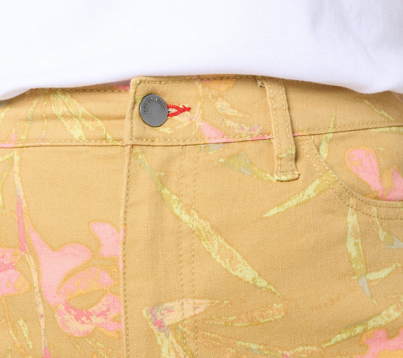 Peace Love World Regular Full Length Barrel Leg Denim — View 9
