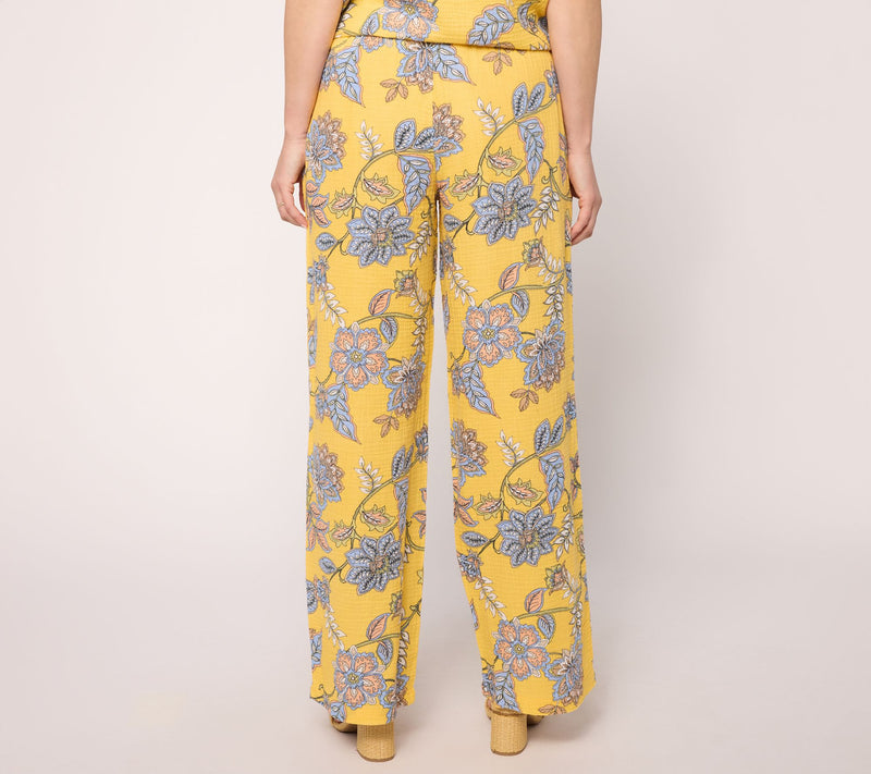 Peace Love World Boheme Regular Full Length Wide Leg Pants — View 6