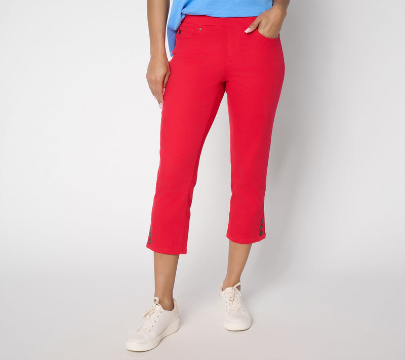 Belle by Kim Gravel Regular Twill TripleLuxe Anchor Jean — Main view
