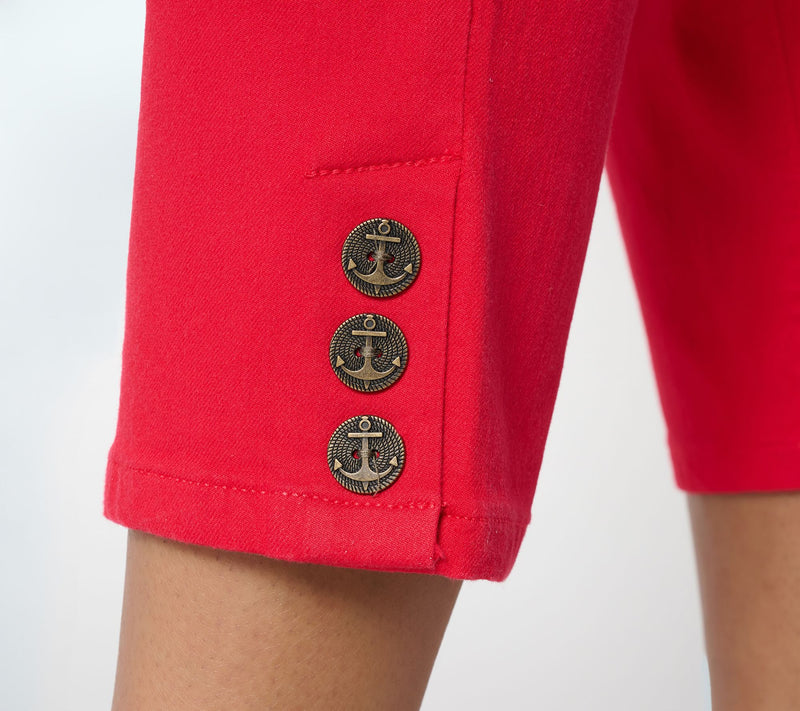 Belle by Kim Gravel Regular Twill TripleLuxe Anchor Jean — View 7