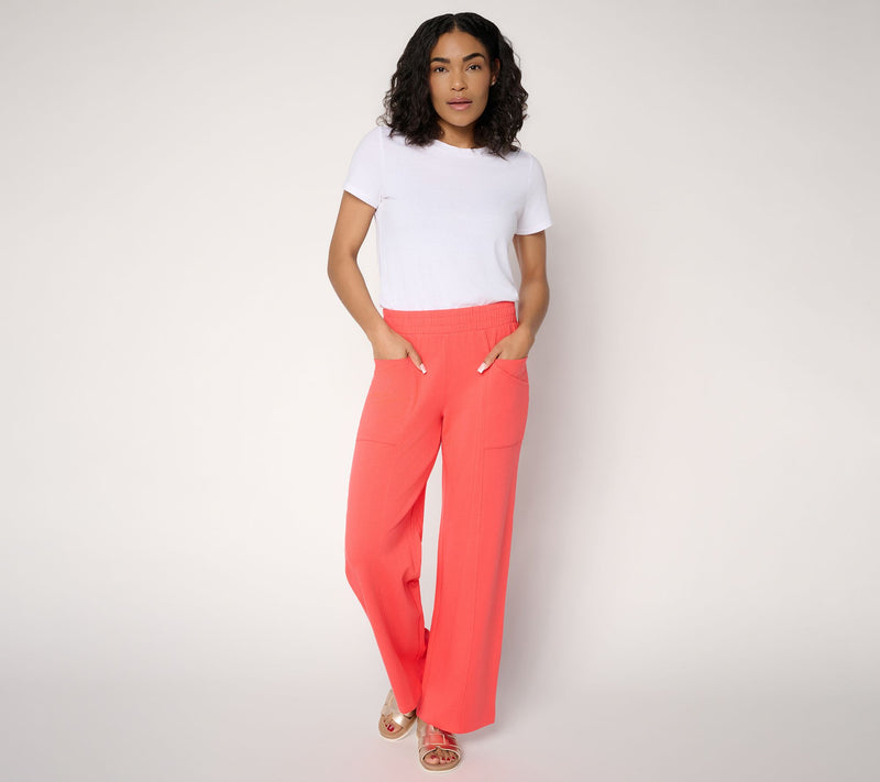 Anybody Petite Cozy Knit French Terry Pants — View 11