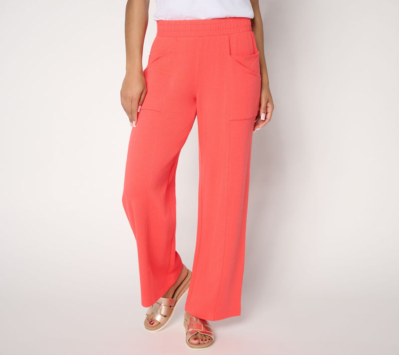 Anybody Petite Cozy Knit French Terry Pants — View 3