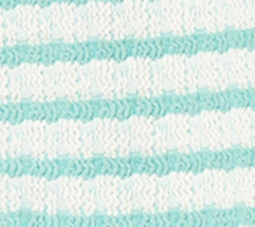 AnyBody Textured Stripe Knit 3/4 Sleeve Collared Top — View 8