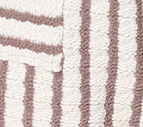 AnyBody Regular Textured Stripe Knit Short — View 8