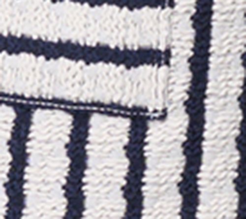AnyBody Petite Textured Stripe Knit Short — View 4