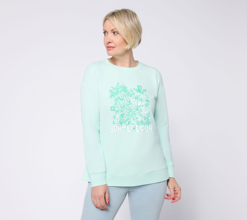 Belle Body by Kim Gravel French Terry Summer Lovin' Top — View 11