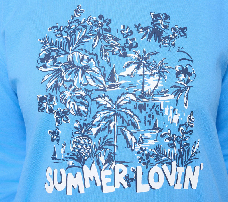 Belle Body by Kim Gravel French Terry Summer Lovin' Top — View 6
