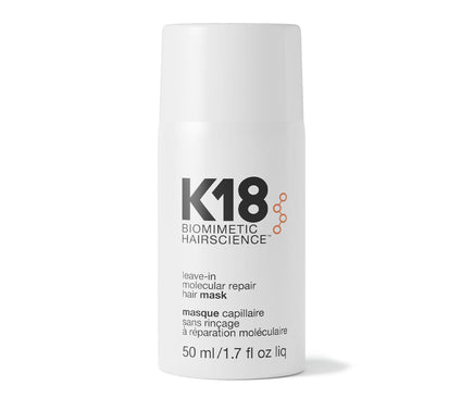 K18 Leave-In Molecular Repair Hair Mask.