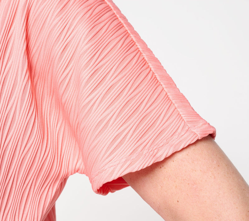Susan Graver Textured Jacquard Top — View 6