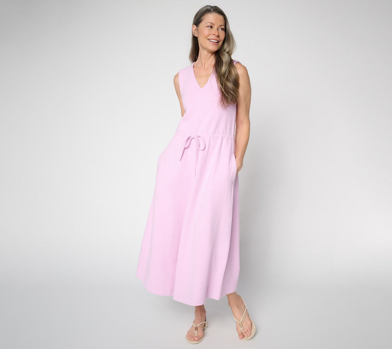 Me by Jennie Garth Regular Textured Knit Midi Dress — View 7