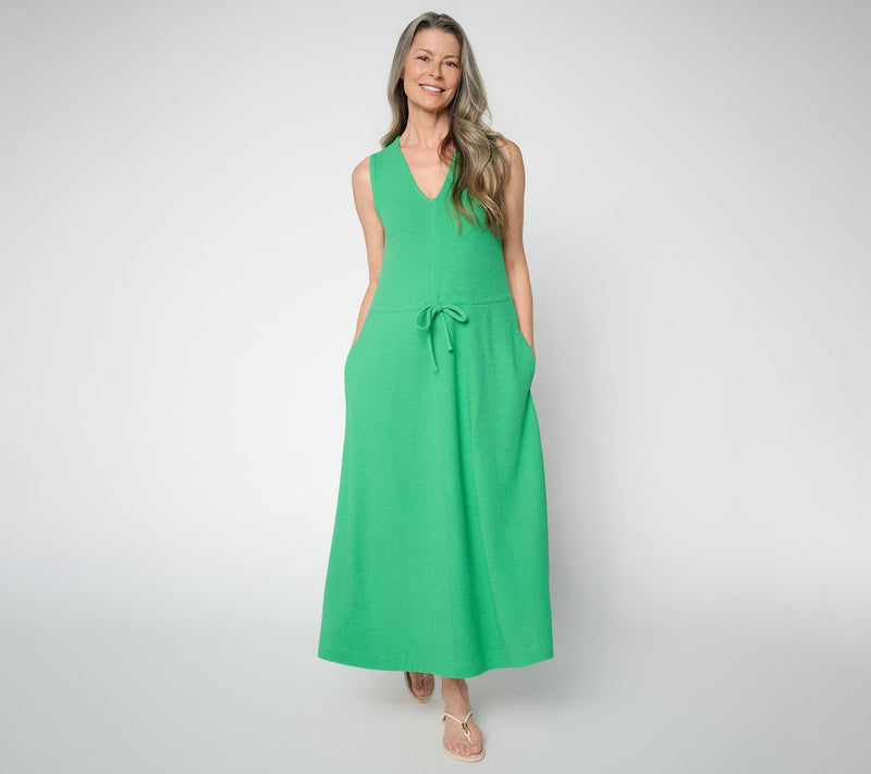 Me by Jennie Garth Petite Textured Knit Midi Dress — View 3