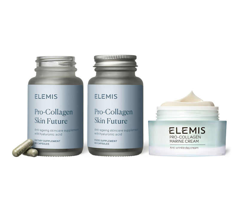 ELEMIS Pro-Collagen Marine Cream & Anti-Aging Supplements Set — View 11