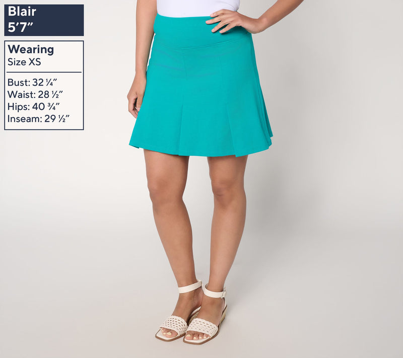 Wicked by Women with Control Regular Pleated Skort — View 3