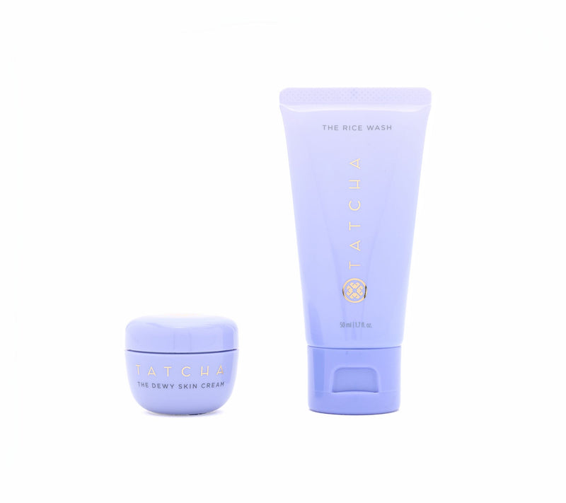 TATCHA Travel Size Dewy Skin Cream & Rice Wash Auto-Delivery — Main view