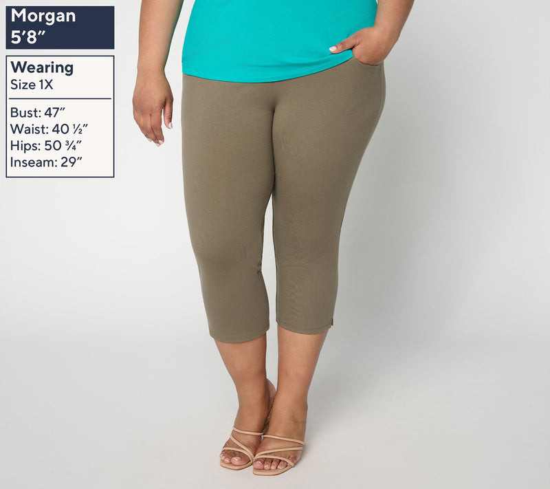 Wicked by Women with Control Regular Capri Pants — View 2