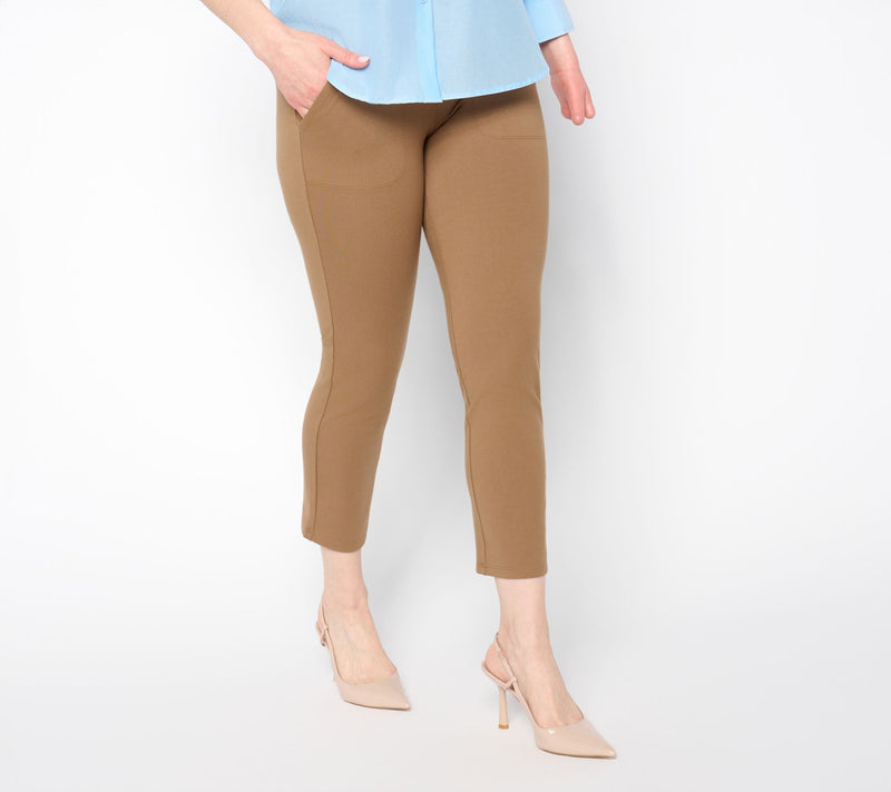 Women with Control Regular 86/14 Slim Leg Crop Empower Pant — View 14