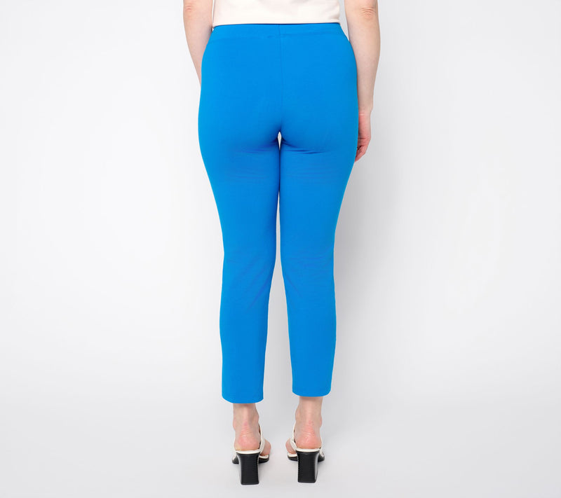 Women with Control Petite 86/14 Slim Leg Crop Empower Pant — View 4