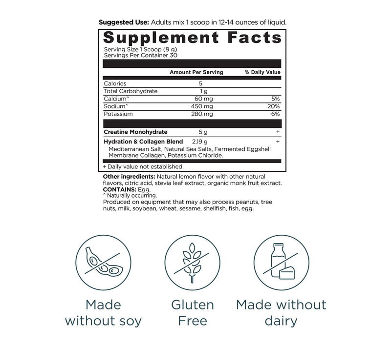 Ancient Nutrition 30Serv Creatine Collagen + Electrolytes — View 2