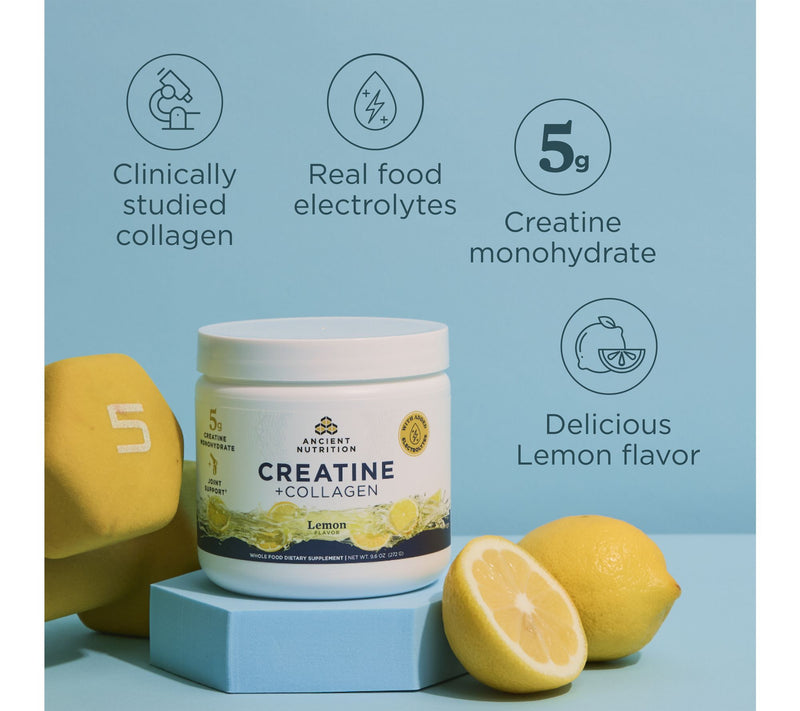 Ancient Nutrition 30Serv Creatine Collagen + Electrolytes — View 3