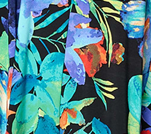 Attitudes by Renee Regular V Neck Handkerchief Jumpsuit — View 8