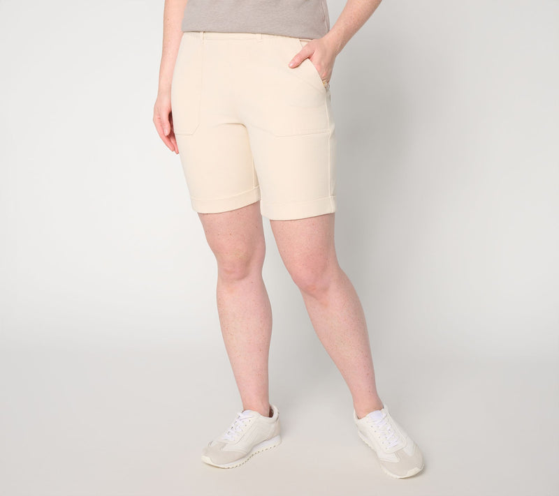 AnyBody Regular All Stretch Twill Short — View 11