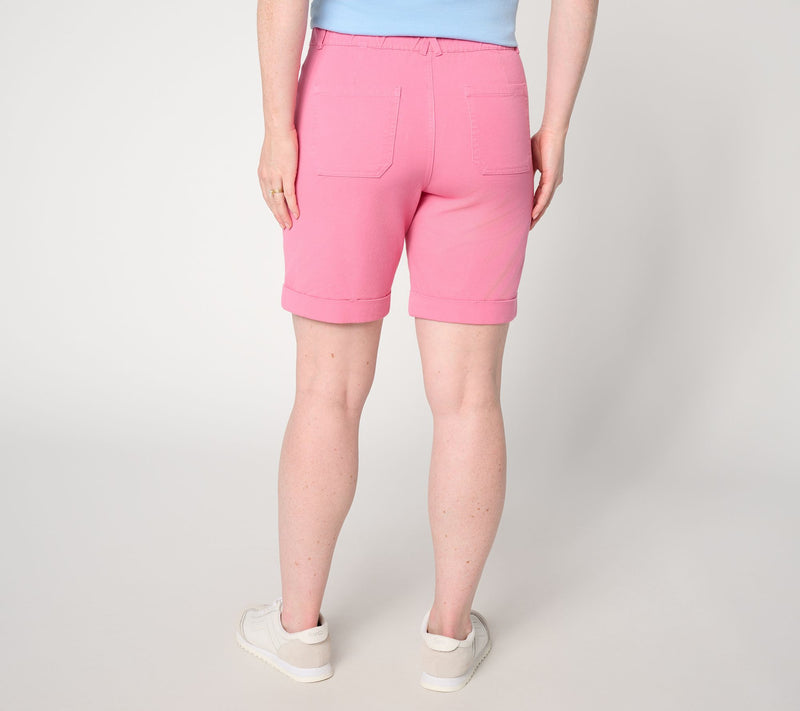 AnyBody Tall All Stretch Twill Short — View 4