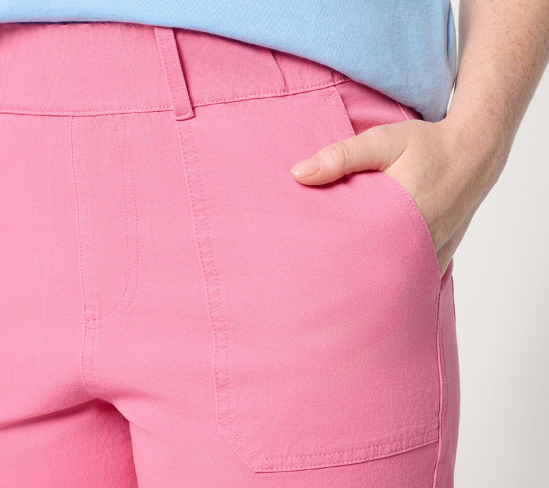 AnyBody Tall All Stretch Twill Short — View 6