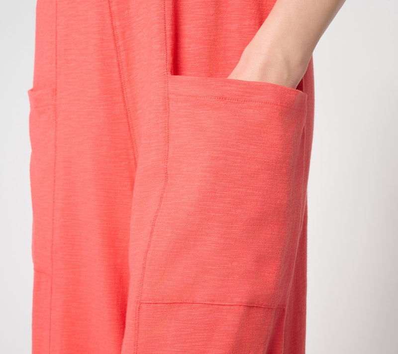 AnyBody Regular Washed Cotton Jersey Jumpsuit — View 13