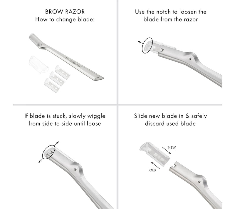 Tweezerman Brow Razor and Mini Tweezer Set — View 4